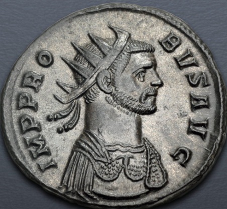 Probus,  279 CE  (Rome mint - 1st officina - 4th emission - Antoninianus) 